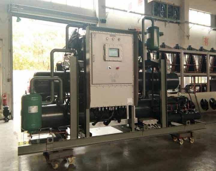 水冷螺杆低温复叠式制冷机组